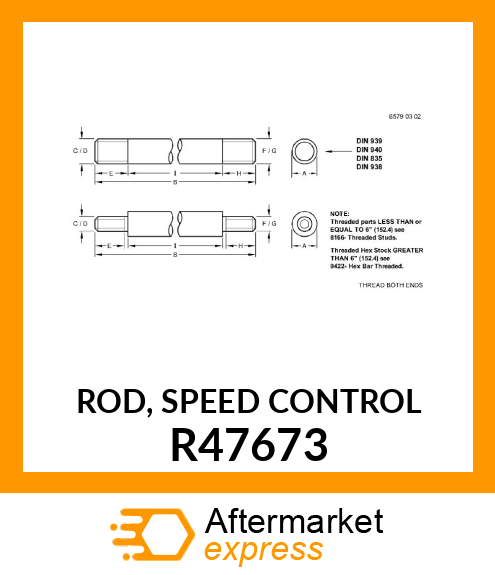 ROD, SPEED CONTROL R47673