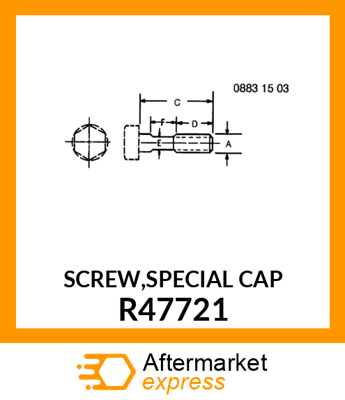SCREW,SPECIAL CAP R47721