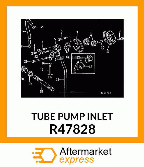 TUBE PUMP INLET R47828