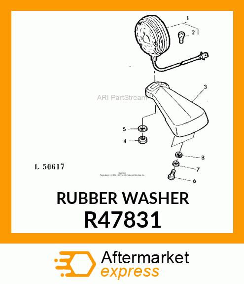 WASHER,RUBBER R47831