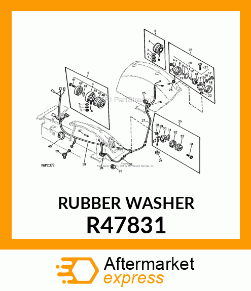 WASHER,RUBBER R47831