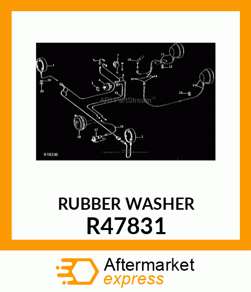 WASHER,RUBBER R47831