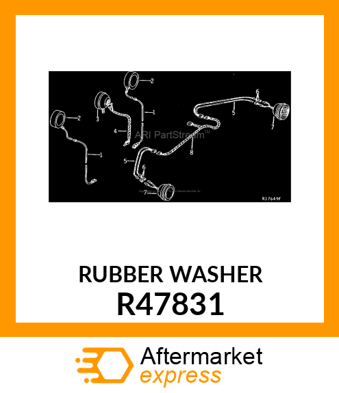 WASHER,RUBBER R47831