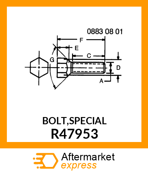 BOLT,SPECIAL R47953