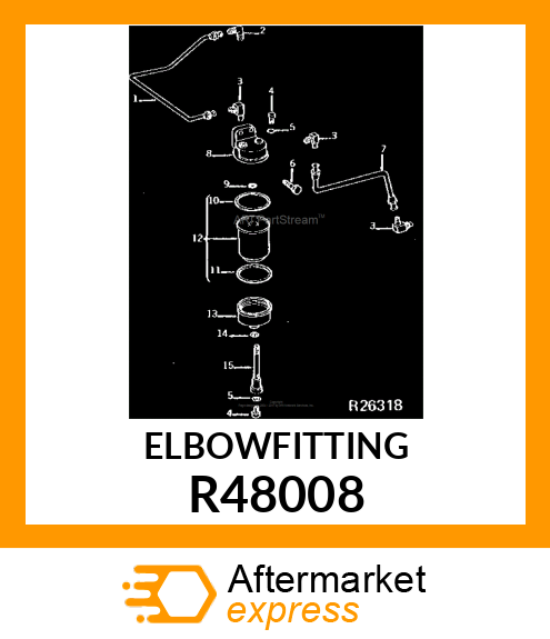 ELBOW,90 DEGREE R48008