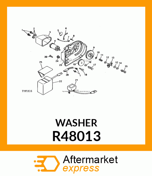 WASHER,SPECIAL R48013