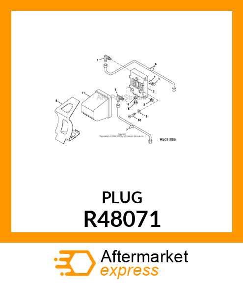 PLUG, FILTER DRAIN R48071