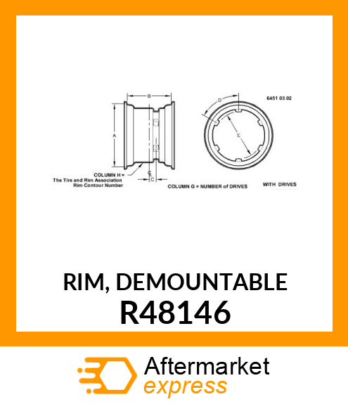 Rim R48146