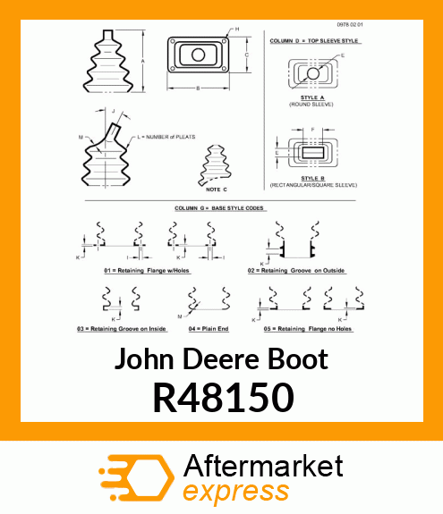 BOOT,CLUTCH PEDAL R48150