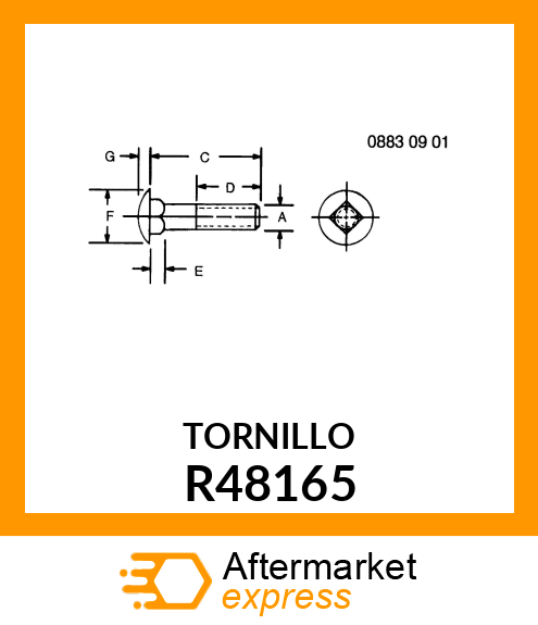 TORNILLO R48165