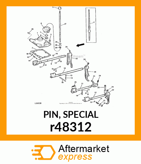 PIN, SPECIAL r48312