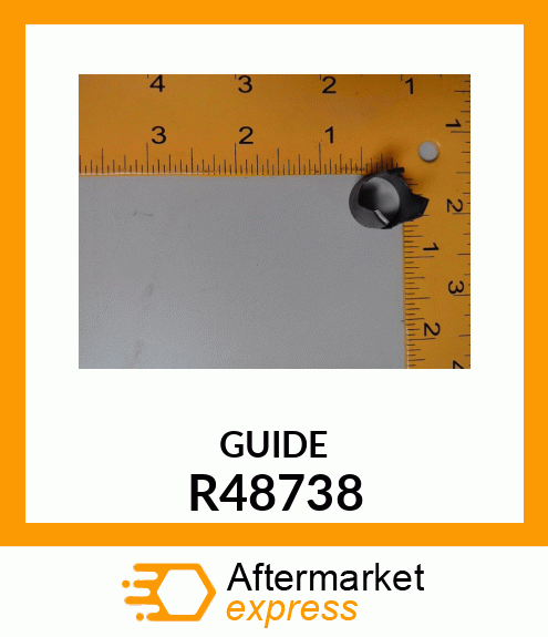 GUIDE, HYDRAULIC PUMP OUTLET VALVE R48738