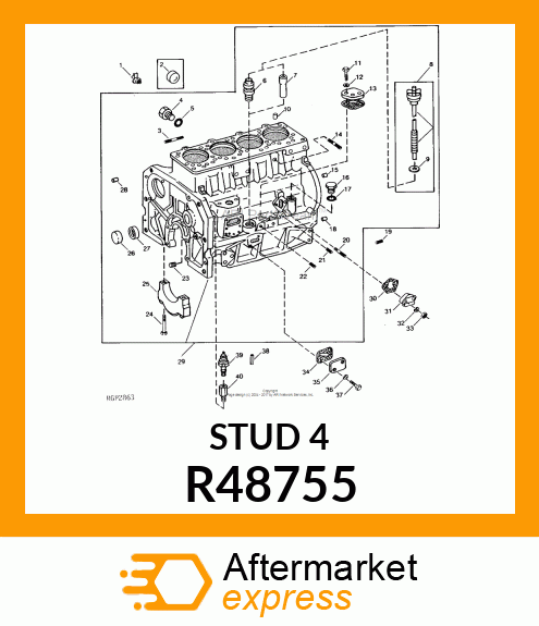 STUD R48755