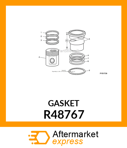 PACKING, LINER PACKING R48767