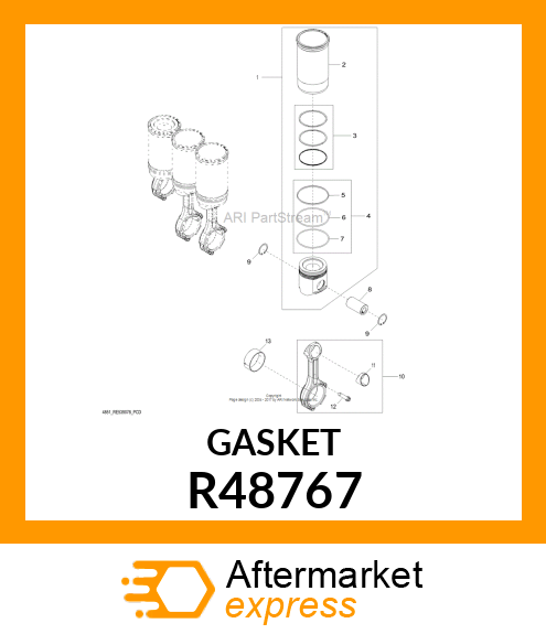 PACKING, LINER PACKING R48767