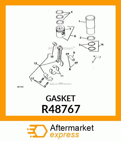 PACKING, LINER PACKING R48767