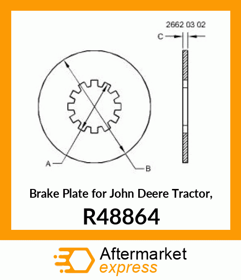 DISK,BRAKE R48864