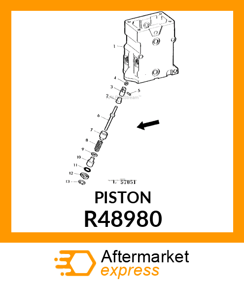 PISTON,DETENT R48980