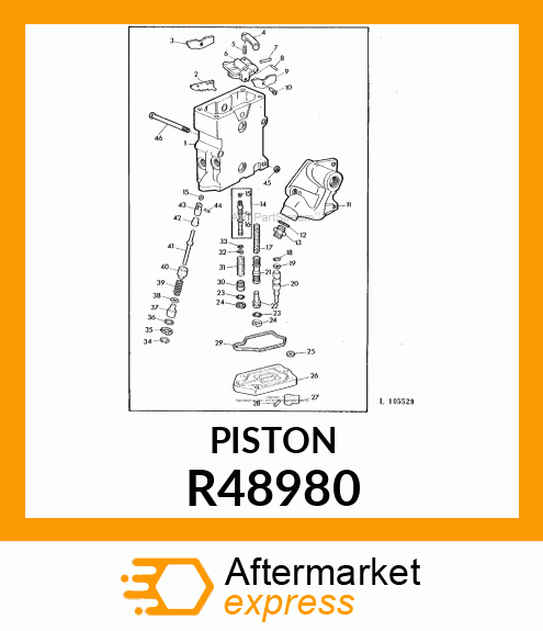 PISTON,DETENT R48980