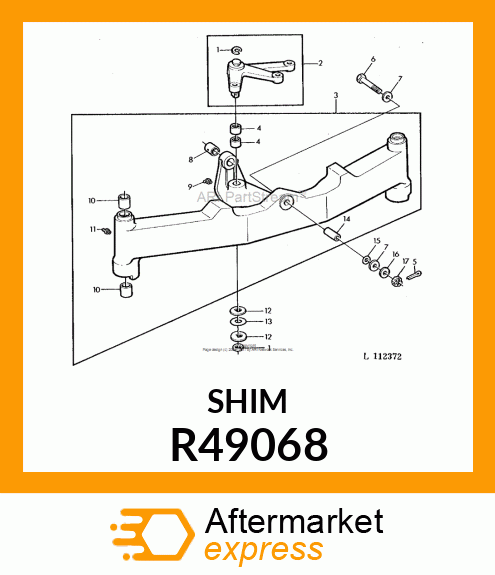 SHIM, 0.1 MM R49068