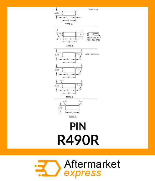 PIN, DOWEL R490R