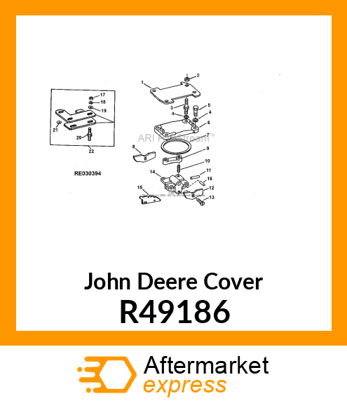 COVER,SELECTIVE CONTROL VALVE R49186