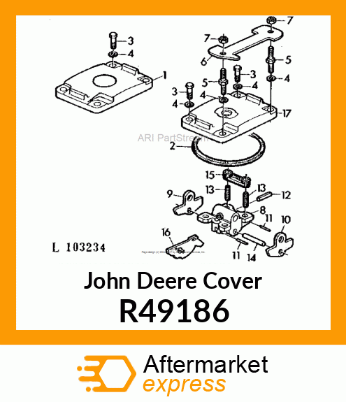 COVER,SELECTIVE CONTROL VALVE R49186