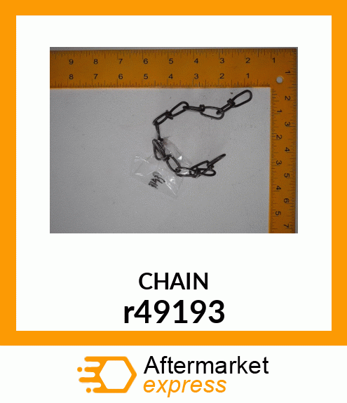 CHAIN LID SUPPORT (QUICK FILL) r49193