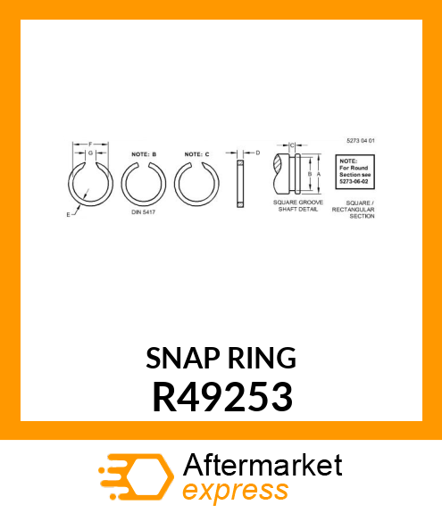 RING,SNAP R49253