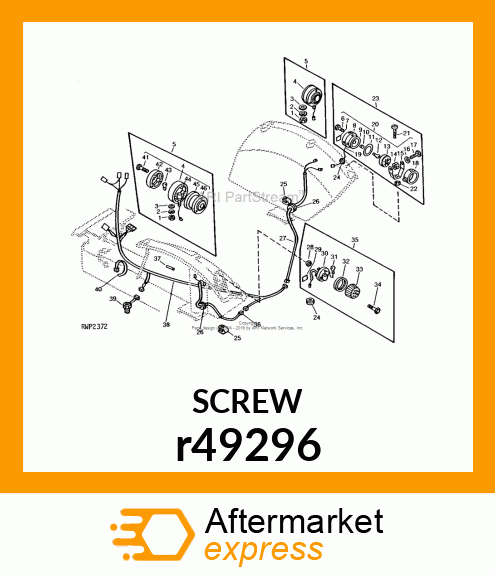 SCREW, SLFTPG, CR PAN HEAD r49296