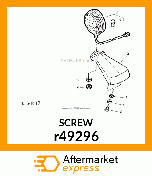 SCREW, SLFTPG, CR PAN HEAD r49296