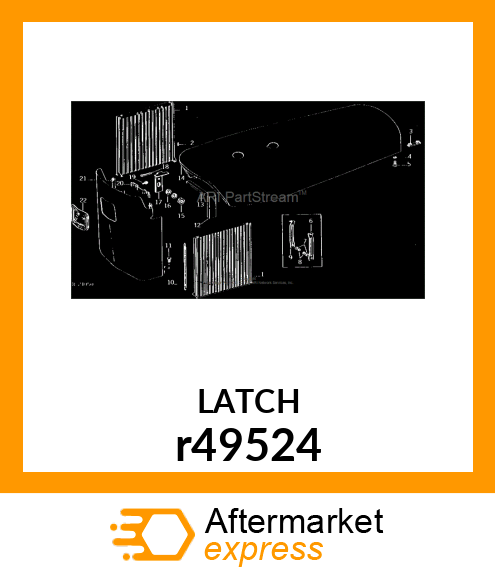 LATCH,HOOD r49524