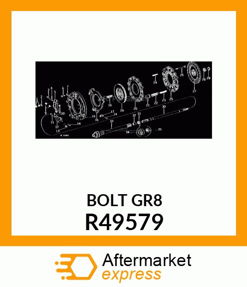 BOLT,SPECIAL SQUARE R49579