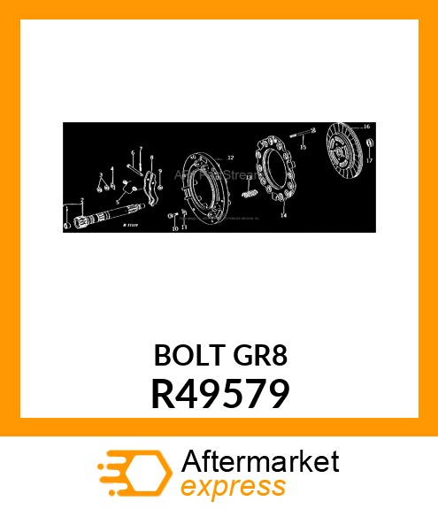 BOLT,SPECIAL SQUARE R49579