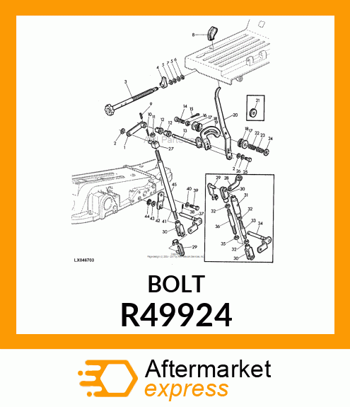 SCREW,SPECIAL CAP R49924