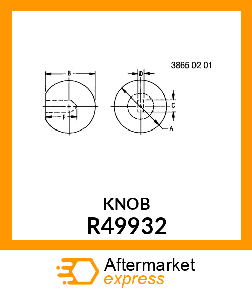 KNOB R49932