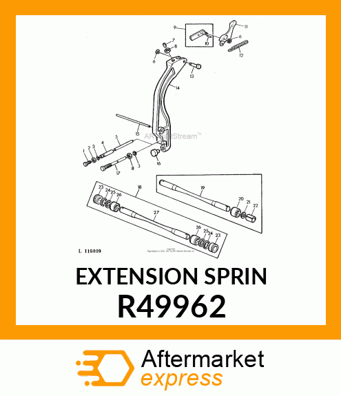 SPRING,EXTENSION R49962