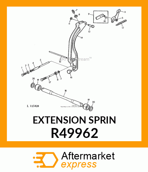 SPRING,EXTENSION R49962