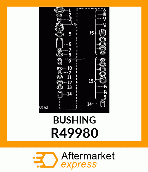 SLEEVE,STEERING VALVE OPERATING R49980