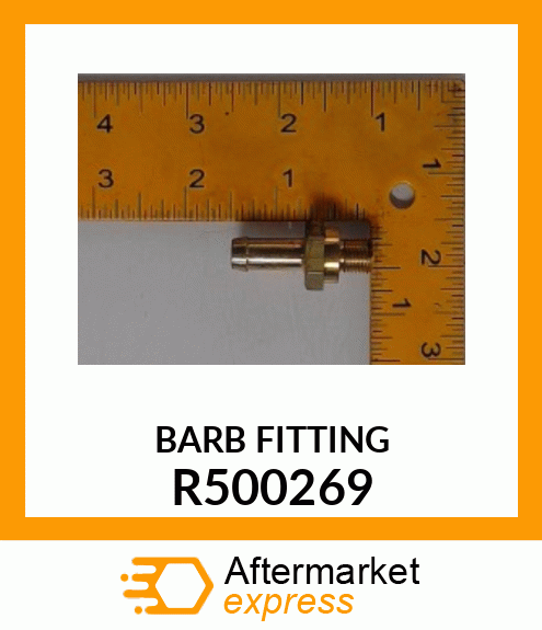 FITTING, BARBED, INLET R500269