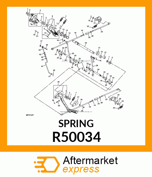 LEAF SPRING R50034