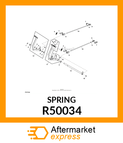 LEAF SPRING R50034