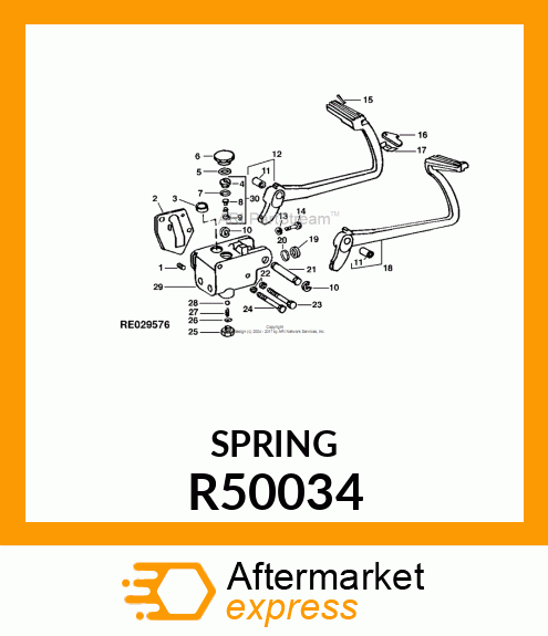 LEAF SPRING R50034