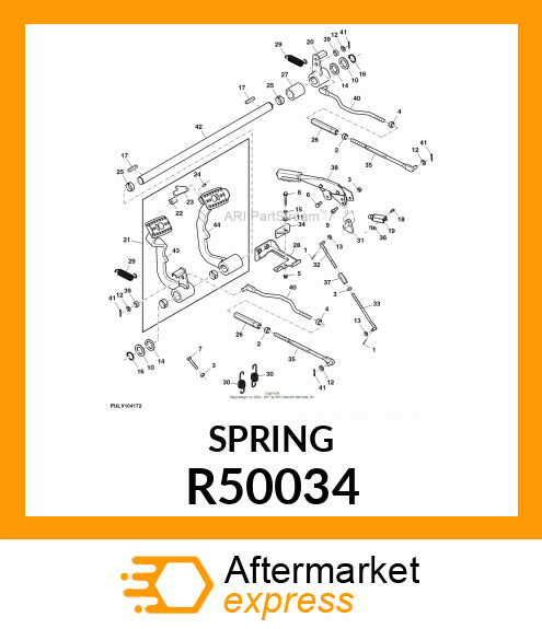 LEAF SPRING R50034