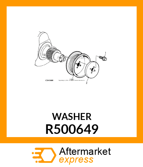 WASHER R500649