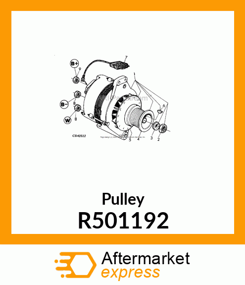 Pulley R501192