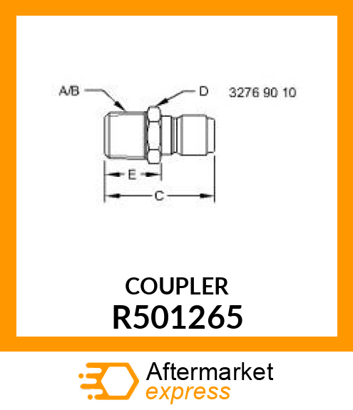 DIAGNOSTIC COUPLING R501265