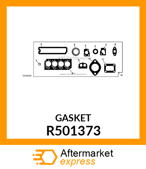 GASKET, THERMOSTAT COVER R501373