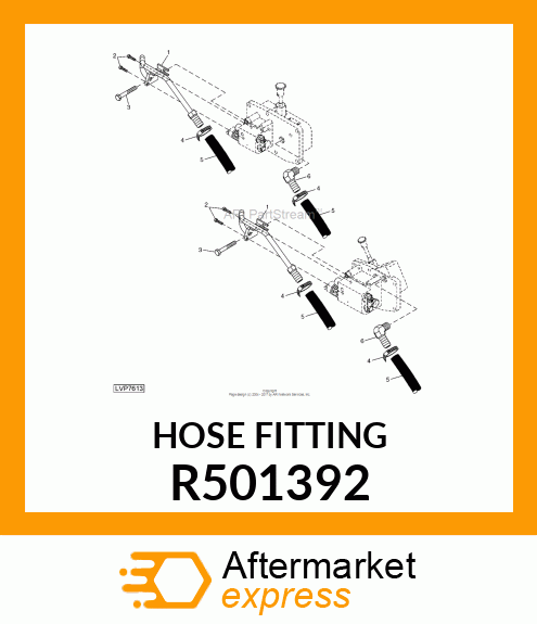 HOSE FITTING R501392