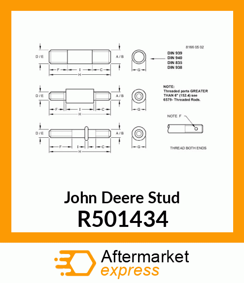 STUD R501434